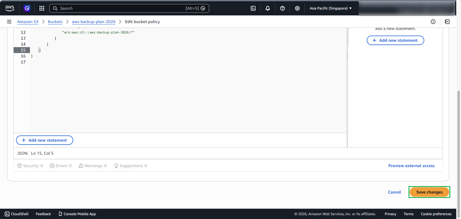 AWS Backup
