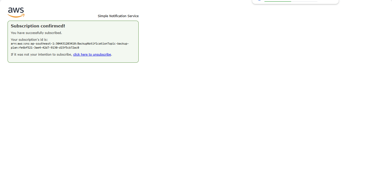 AWS Backup